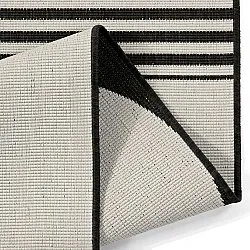 Beltéri és kültéri szőnyeg - Aurora (fekete/fehér)