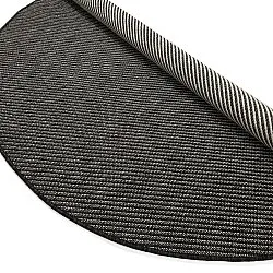 Kerek szőnyeg - Indoor/Outdoor Bennett (fekete)