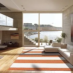 Beltéri és kültéri szőnyeg - Santana (narancs)