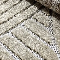 Kerek szőnyeg - Indoor/Outdoor Devon (bézs)