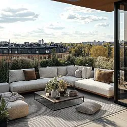 Shaggy Indoor/Outdoor - Devon (szürke)