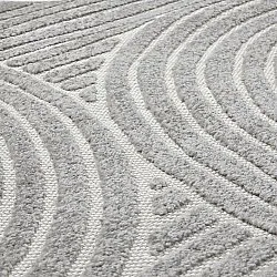 Kerek szőnyeg - Indoor/Outdoor Devon (szürke)