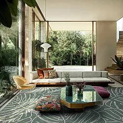 Beltéri és kültéri szőnyeg - Francis (zöld)