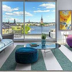 Beltéri és kültéri szőnyeg - Santana (zöld)