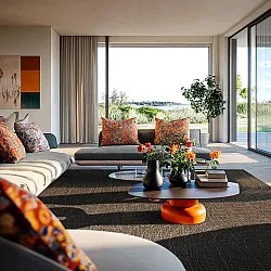 Beltéri és kültéri szőnyeg - Hayden (fekete)