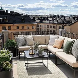 Shaggy Indoor/Outdoor - Hazleton (krém)