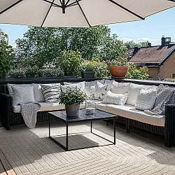 Shaggy Indoor/Outdoor - Hazleton (krém)