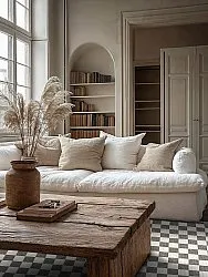 Beltéri és kültéri szőnyeg - Lucida (fekete)