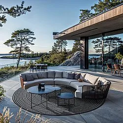 Kerek szőnyeg - Ferragudo (antracit)