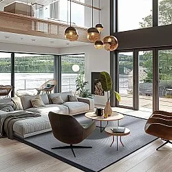 Beltéri és kültéri szőnyeg - Sortelha (fekete)