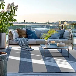 Beltéri és kültéri szőnyeg - Santana (kék)