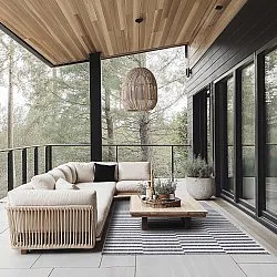 Beltéri és kültéri szőnyeg - Otto (szürke)