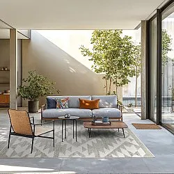 Shaggy Indoor/Outdoor - Patton (szürke)