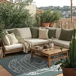 Beltéri és kültéri szőnyeg - Raylan (zöld)