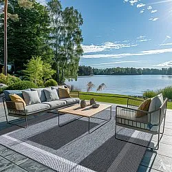 Beltéri és kültéri szőnyeg - Alta (szürke)