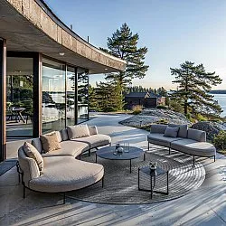 Kerek szőnyeg - Ferragudo (szürke)