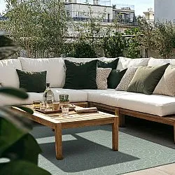 Beltéri és kültéri szőnyeg - Thurman (zöld)