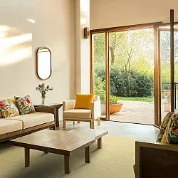 Beltéri és kültéri szőnyeg - Thurman (sárga)