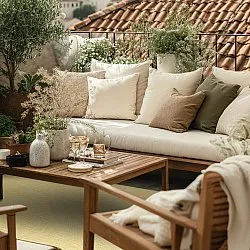 Beltéri és kültéri szőnyeg - Thurman (sárga)