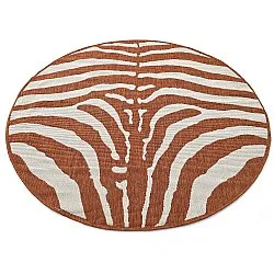 Kerek szőnyeg - Indoor/Outdoor Winona (narancs)