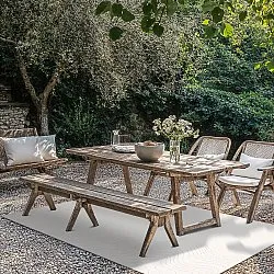 Beltéri és kültéri szőnyeg - Zelmare (piszkosfehér)