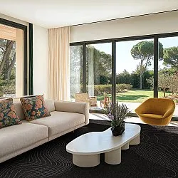 Beltéri és kültéri szőnyeg - Zelmare (fekete)