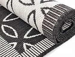 Beltéri és kültéri szőnyeg - Dewey (fekete)