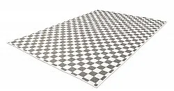 Beltéri és kültéri szőnyeg - Lucida (fekete)