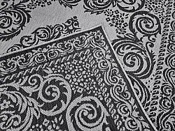 Beltéri és kültéri szőnyeg - Sylvaine (fekete)