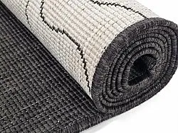 Beltéri és kültéri szőnyeg - Zelmare (fekete)