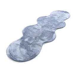 Hullámos Futószőnyeg - Aranga Super Soft Fur (acélkék)
