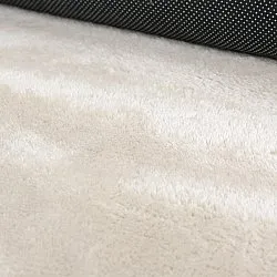 Hullámos Kerek Szőnyeg - Aranga Super Soft Fur (bézs)