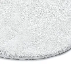 Hullámos Kerek Szőnyeg - Aranga Super Soft Fur (fehér)