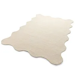 Hullámos gyapjúszőnyeg - Diu Hand Tufted Wool Premium (krém)