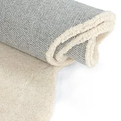 Hullámos gyapjúszőnyeg - Diu Hand Tufted Wool Premium (krém)