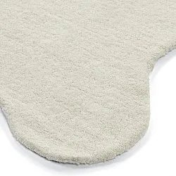 Hullámos gyapjúszőnyeg - Diu Hand Tufted Wool Premium (fehér)