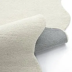 Hullámos gyapjúszőnyeg - Diu Hand Tufted Wool Premium (fehér)