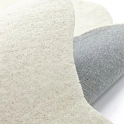 Hullámos gyapjúszőnyeg - Diu Hand Tufted Wool Premium (fehér)
