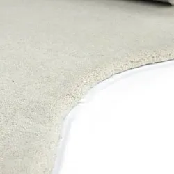 Hullámos gyapjúszőnyeg - Diu Hand Tufted Wool Premium (fehér)