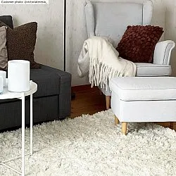 Gyapjúszőnyeg - Aliste Wool Shaggy (snow white)