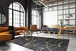 Wilton szőnyeg - Vieste (antracit/arany)