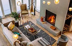 Wilton szőnyeg - Vieste (antracit/arany)