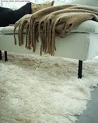 Shaggy szőnyeg - Janjira (offwhite)