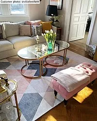 Wilton szőnyeg - Jeral (bezs/többszínű)