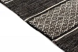 Rongyszőnyeg - Visby (fekete)