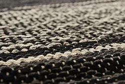 Rongyszőnyeg - Visby (fekete)