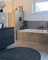 Kerek szőnyeg - Belize (szürke)