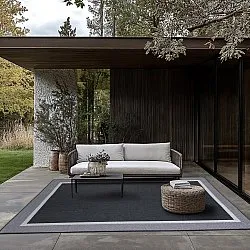 Beltéri és kültéri szőnyeg - Alta (fekete)