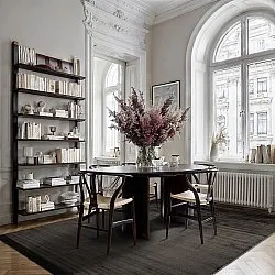 Wilton szőnyeg - Art Silk (fekete)