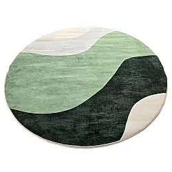 Kerek szőnyeg - Barcelona (zöld)